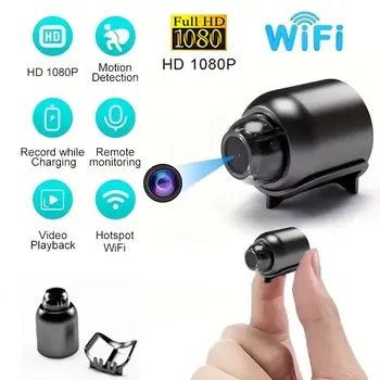 Mini 1080P camera Wifi IP camera security protection night vision motion detection surveillance cam DV recording for home