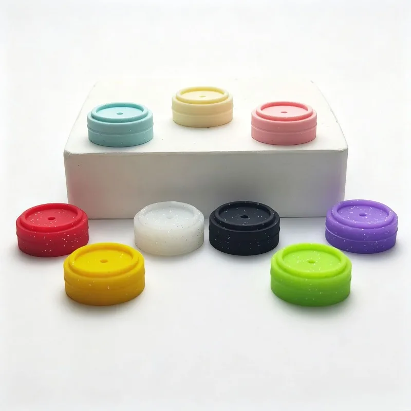 20Pcs New 3D Silicone Beads Food Grade Cartoon Focal Beads For Jewelry Making DIY Pen KeyChain Accessories Baby Silicone Beads