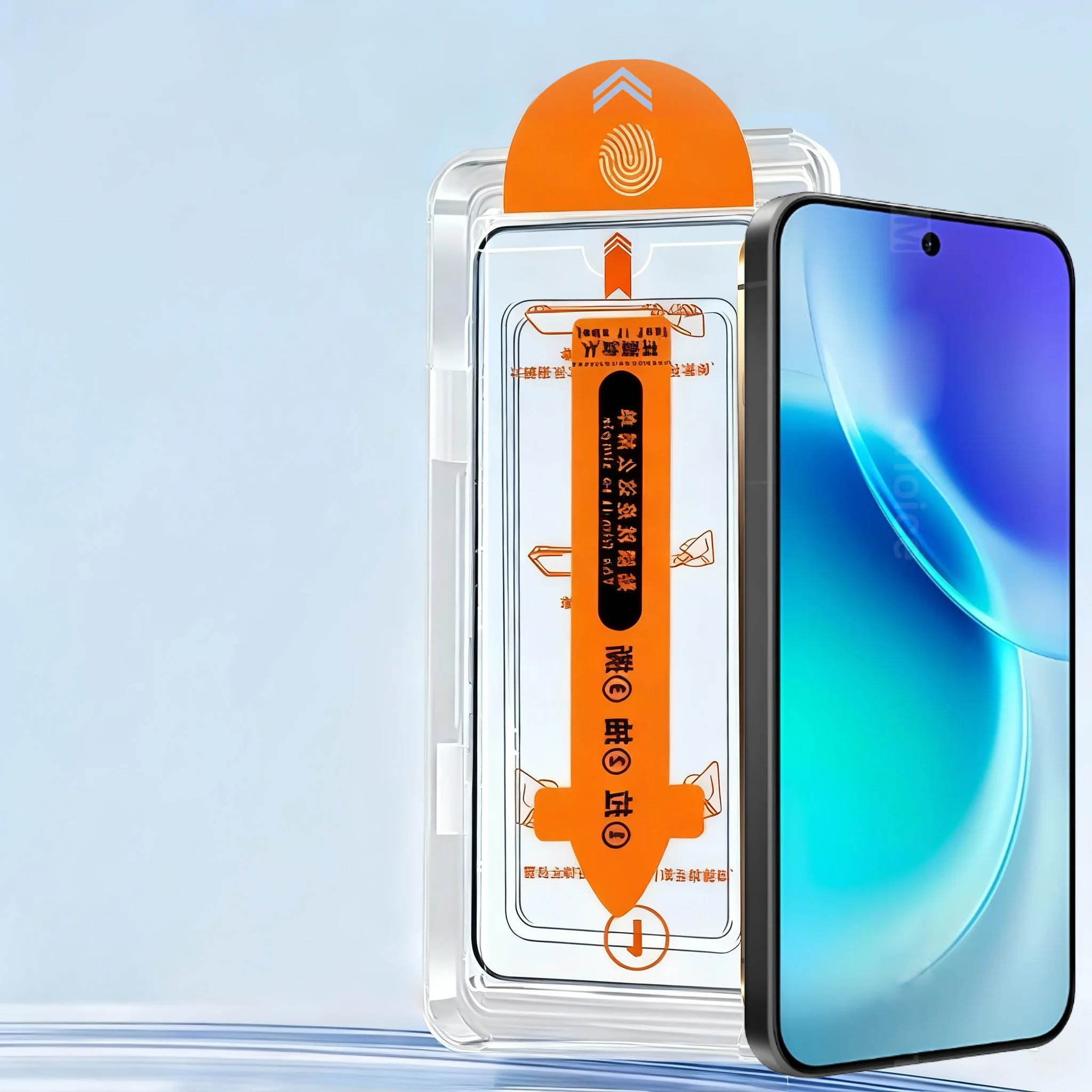 2PC gehärtetes Glas für VIVO X300 Pro staubfreie Installationsfolie Displayschutzfolie für VIVO X300 PRO