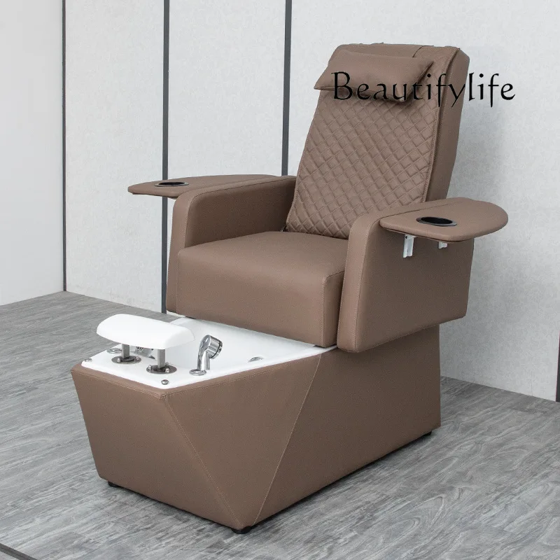 Electric manicure foot bath sofa chair single reclining eyebrow tattoos eyelashes foot recliner foot bath pedicure chair