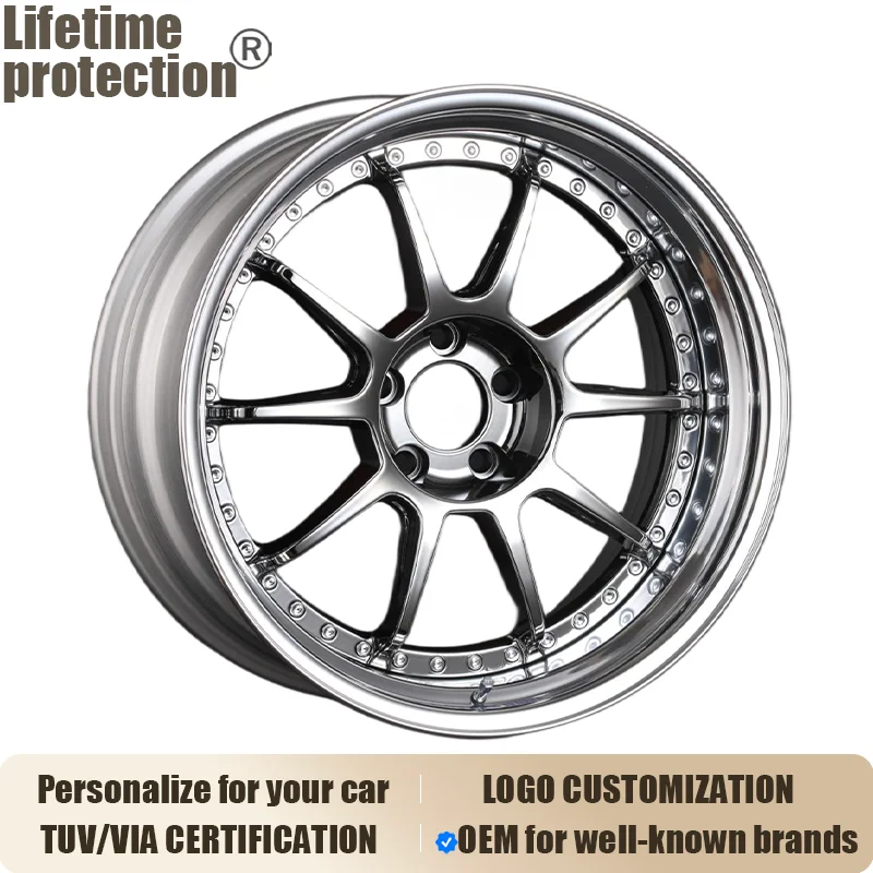 

Кованые легкосплавные диски 3-секционные 18-24 дюйма 5x114.3 5x120 для BMW X3 Audi Q5 Ford Mustang Mercedes-Benz Lexus IS