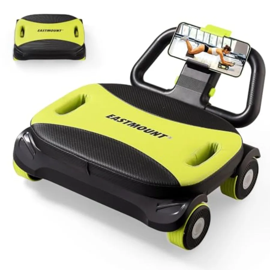 

Тренажер для пресса Ab Roller Wheel с опорой для локтей, автоматическим отскоком, для тренировки кора, для мужчин и женщин, домашнее спортивное оборудование, черный