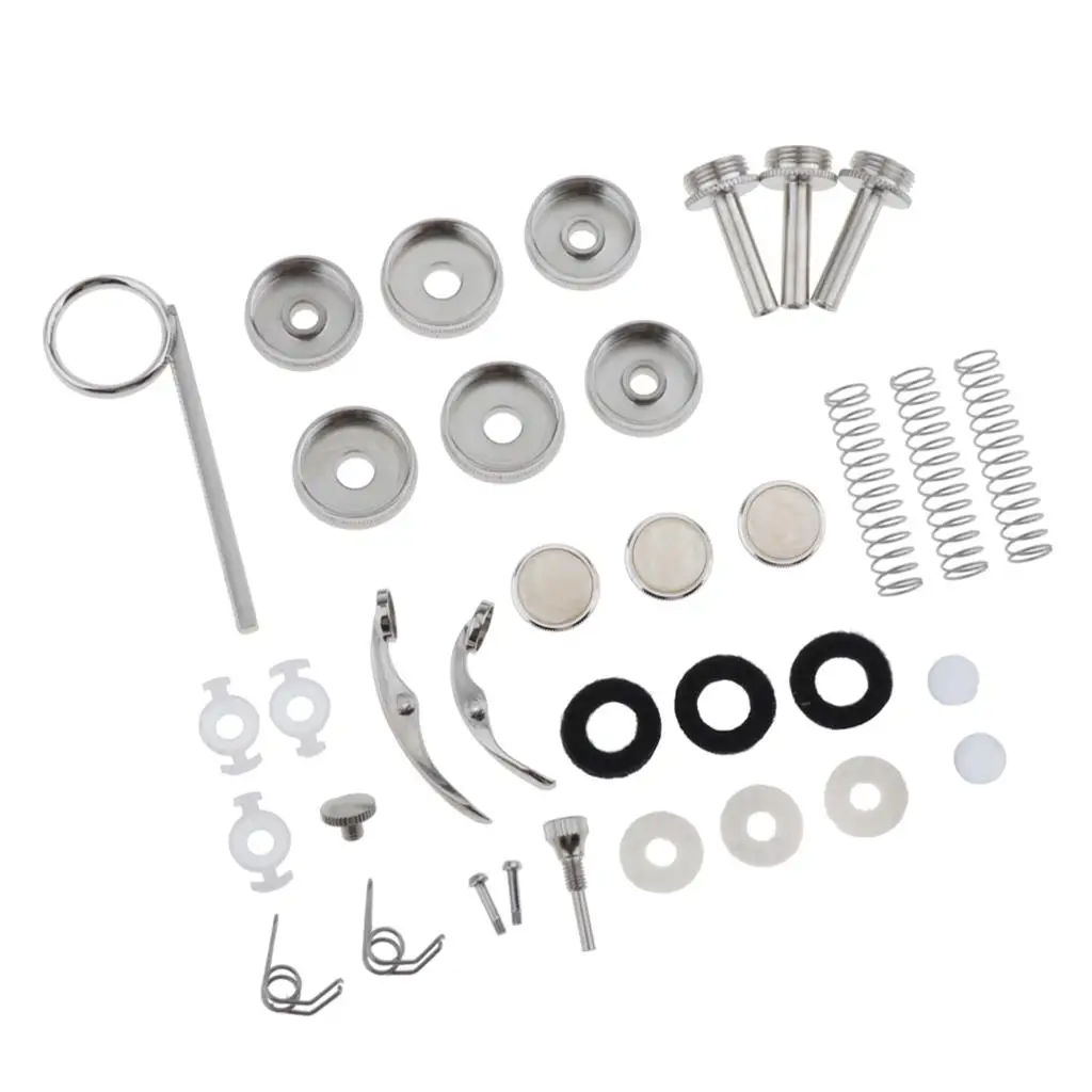Combined Set for Replacement of Musical Instruments for Trumpet Maintenance