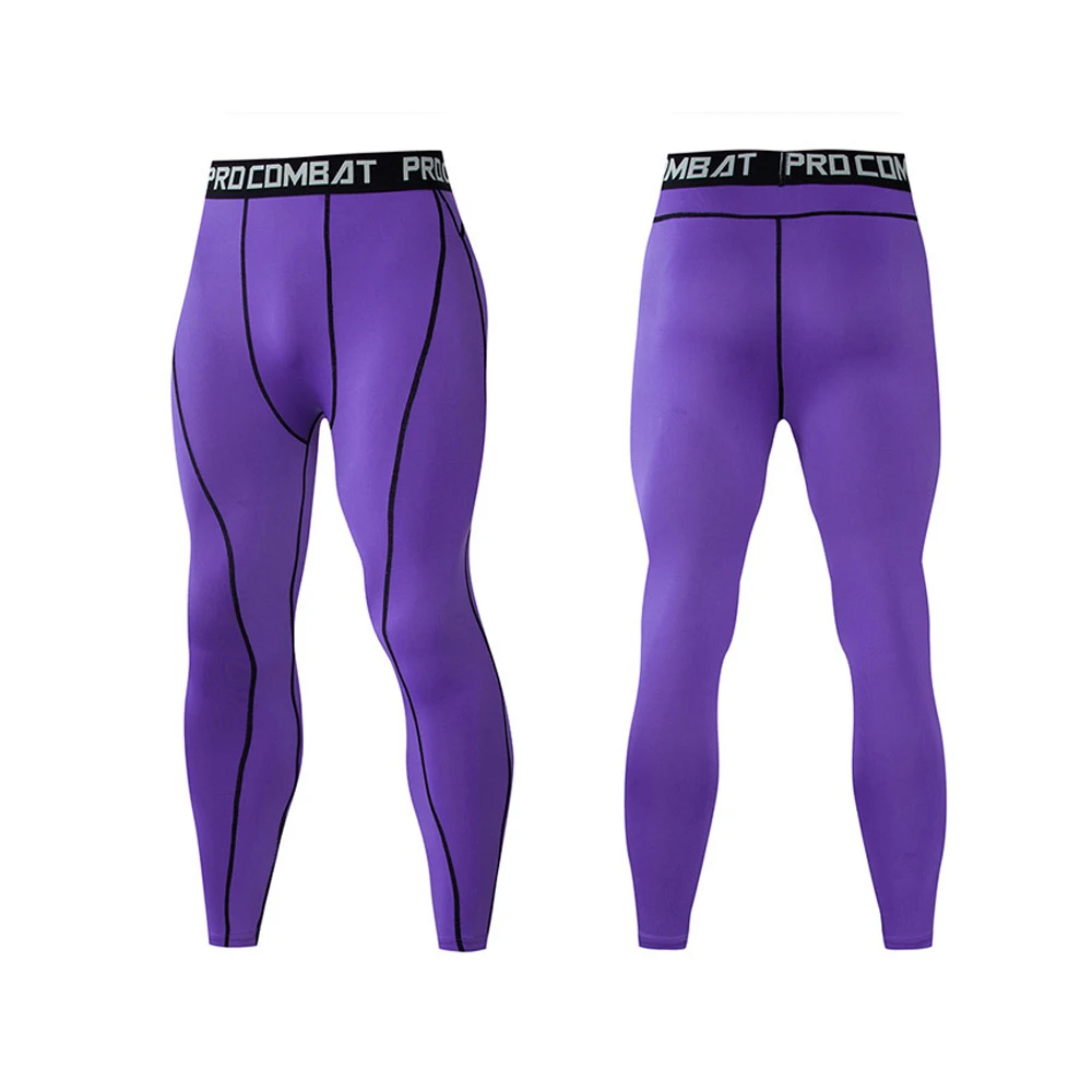 dri fit purple compression tights