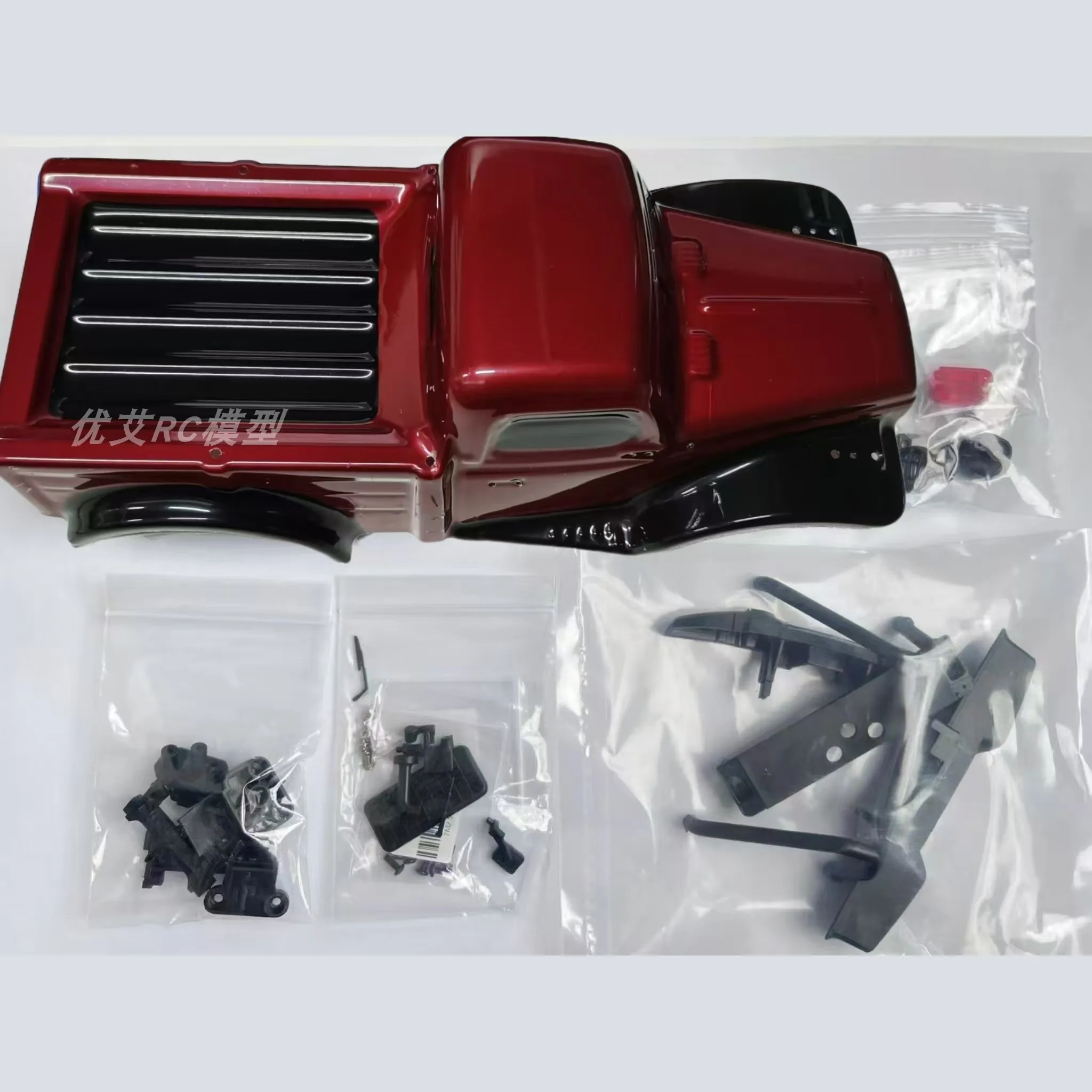 مجموعة مصابيح قذيفة السيارة JJRC ملحق أصلي معدل C8813 دودج موديل تسلق السيارة