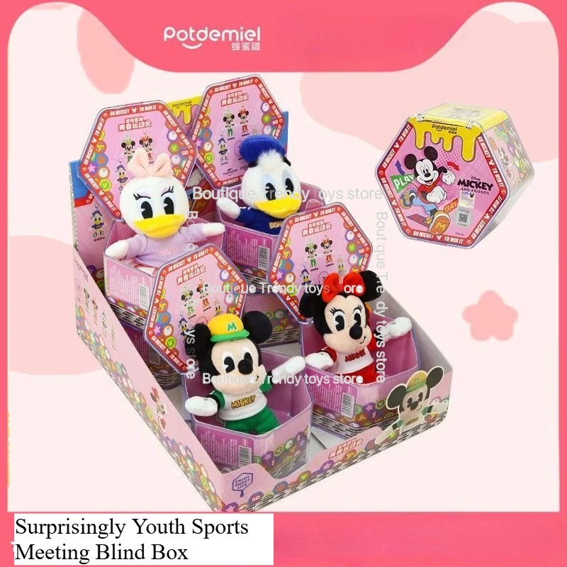 

In Stock Disney Licensed Mickey & Minnie Blind Box Series - Plush Doll Backpack Keychain Pendant Gift for Fans