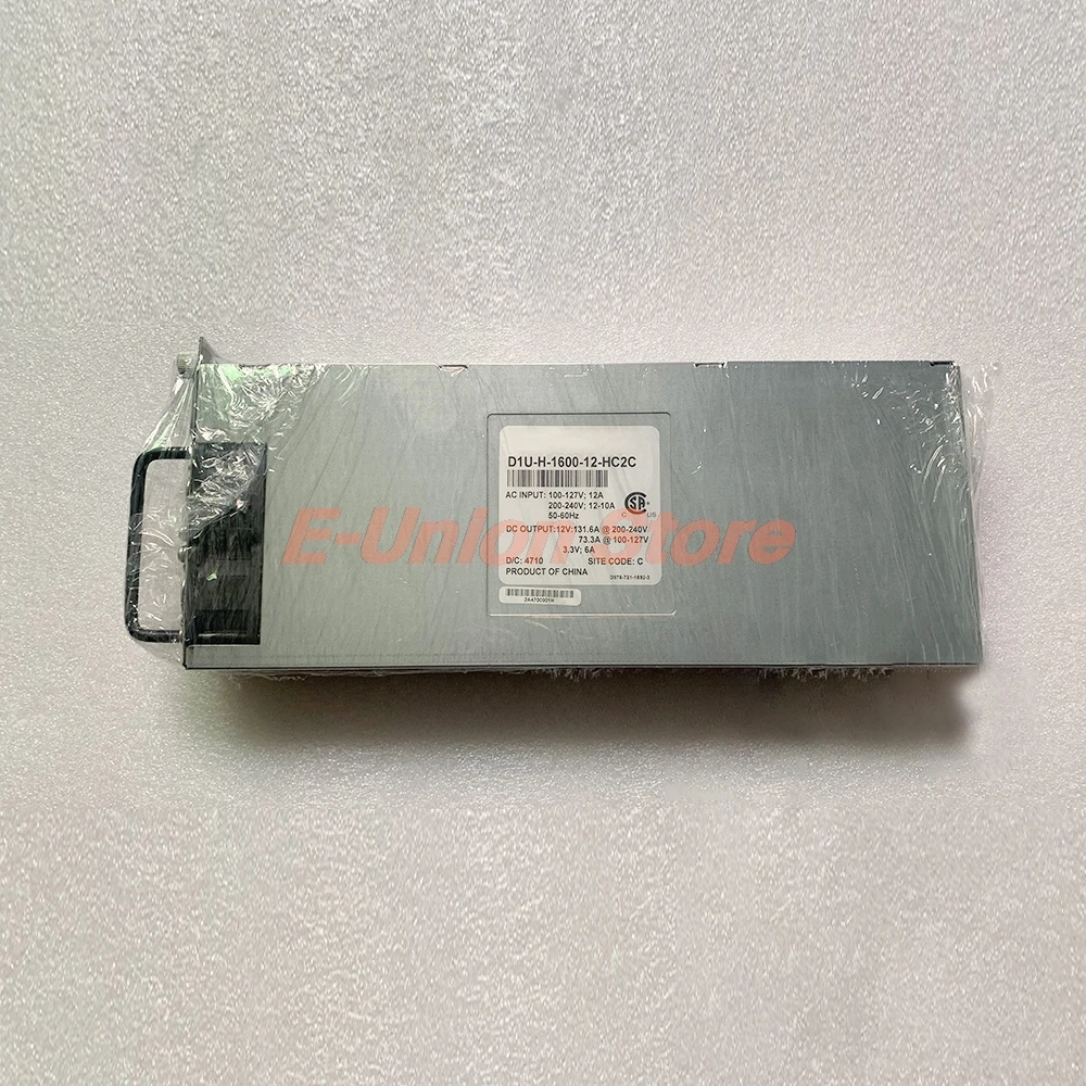 Tecal E6000 D1U-H-1600-12-HC2C Power Supply MuRata Fully Tested Fast Ship