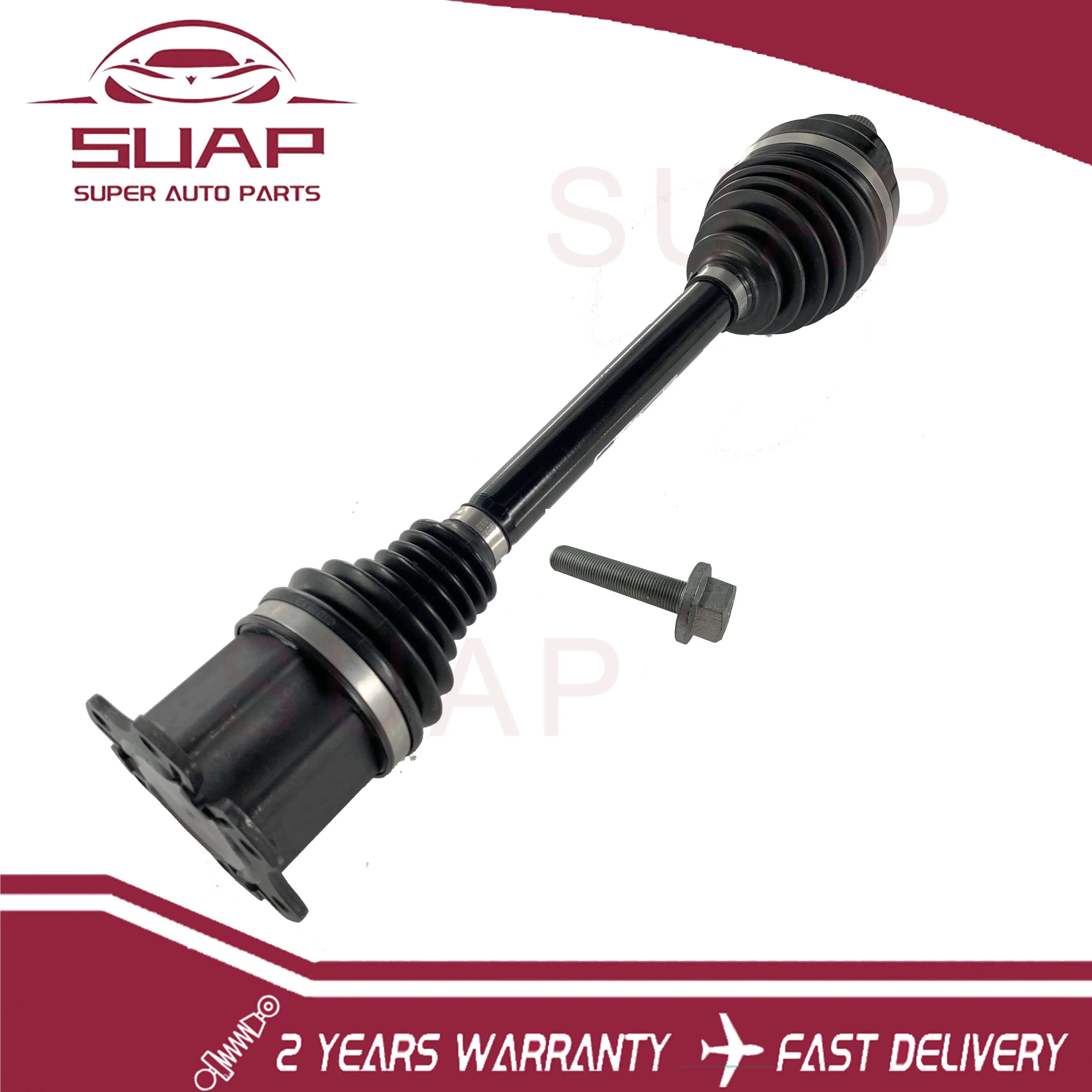 For Bentley Continental 2003-2012 NEW Front CV Joint Axle Drive Shaft 3W0407271 3W0407272