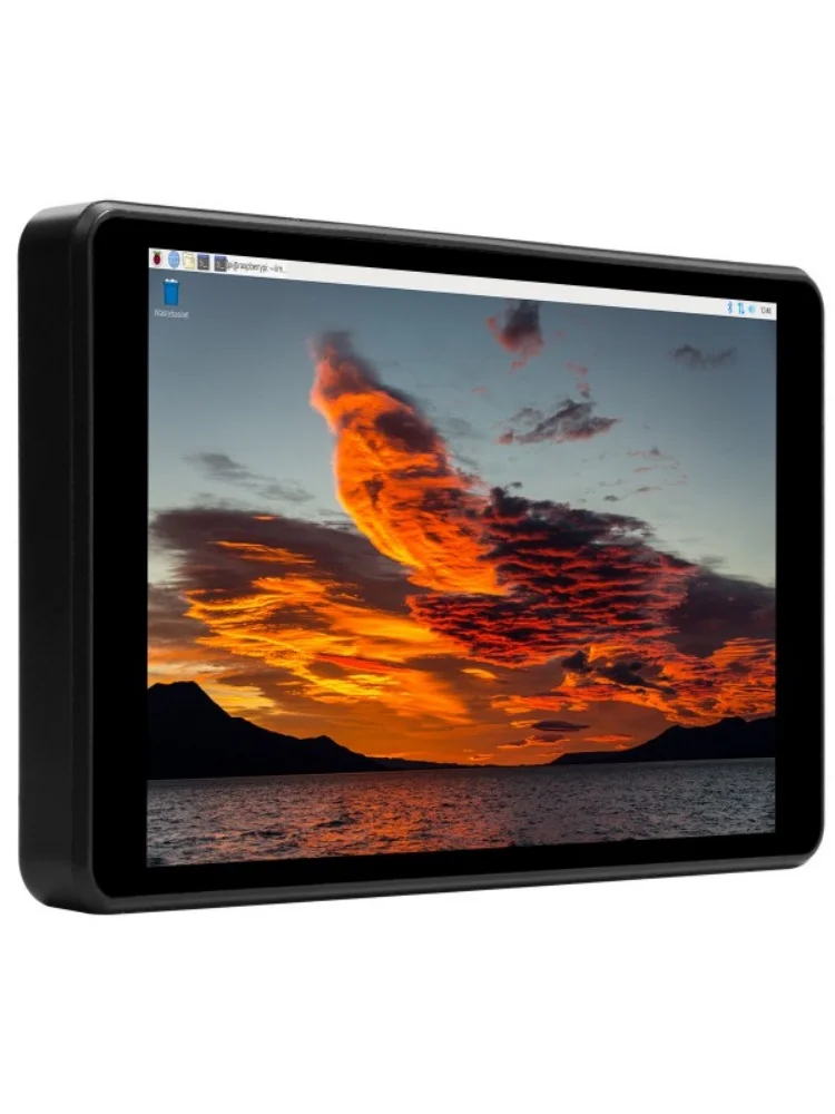 Waveshare 5.5inch Capacitive Touch AMOLED Display, With Protection Case, 1080×1920, HDMI, Toughened Glass Panel