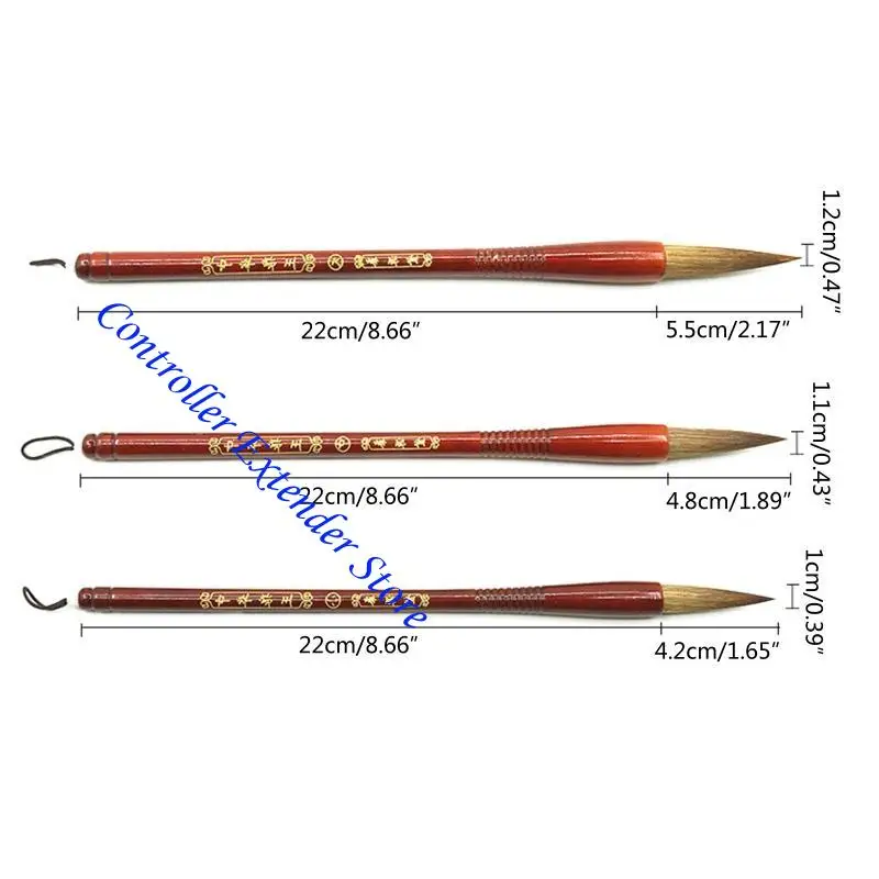 N84B Callicraphy Sumi Рисование большой кисти для ласки для каллиграфии любителя друзей