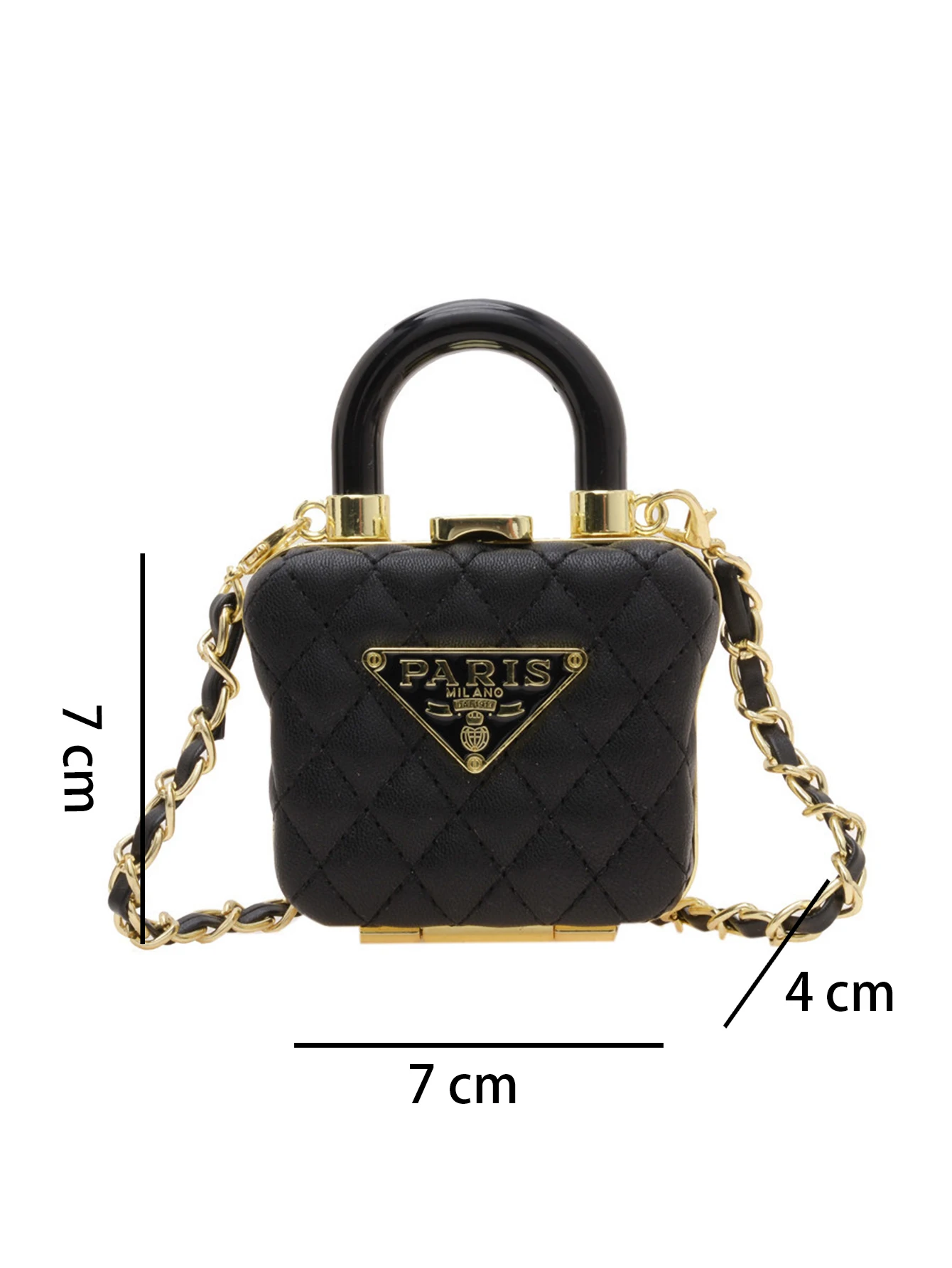 2025 새로운 미니 입 빨간 봉투 단색 PU 체인 미니 어깨 대각선 크로스 가방