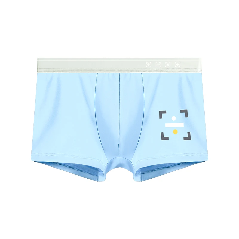 Unterwäsche aus reiner Baumwolle für Teenager. Boxershorts für Jungen, geeignet für die Entwicklungsjugend. Sportshorts für Jugendliche