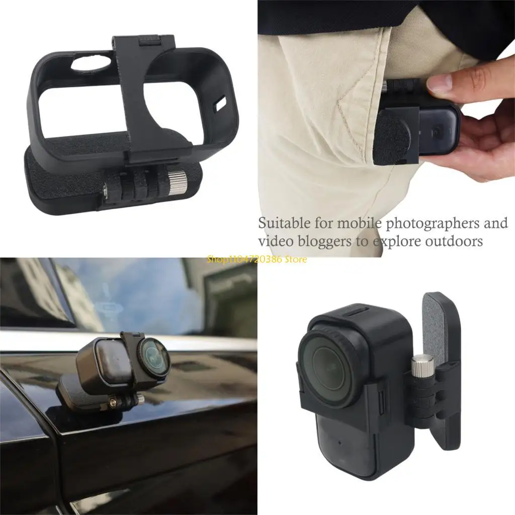 K0EA Магнитный кронштейн для камеры телефона Регулируемая настольная подставка Безопасный зажим Охлаждающая задняя панель