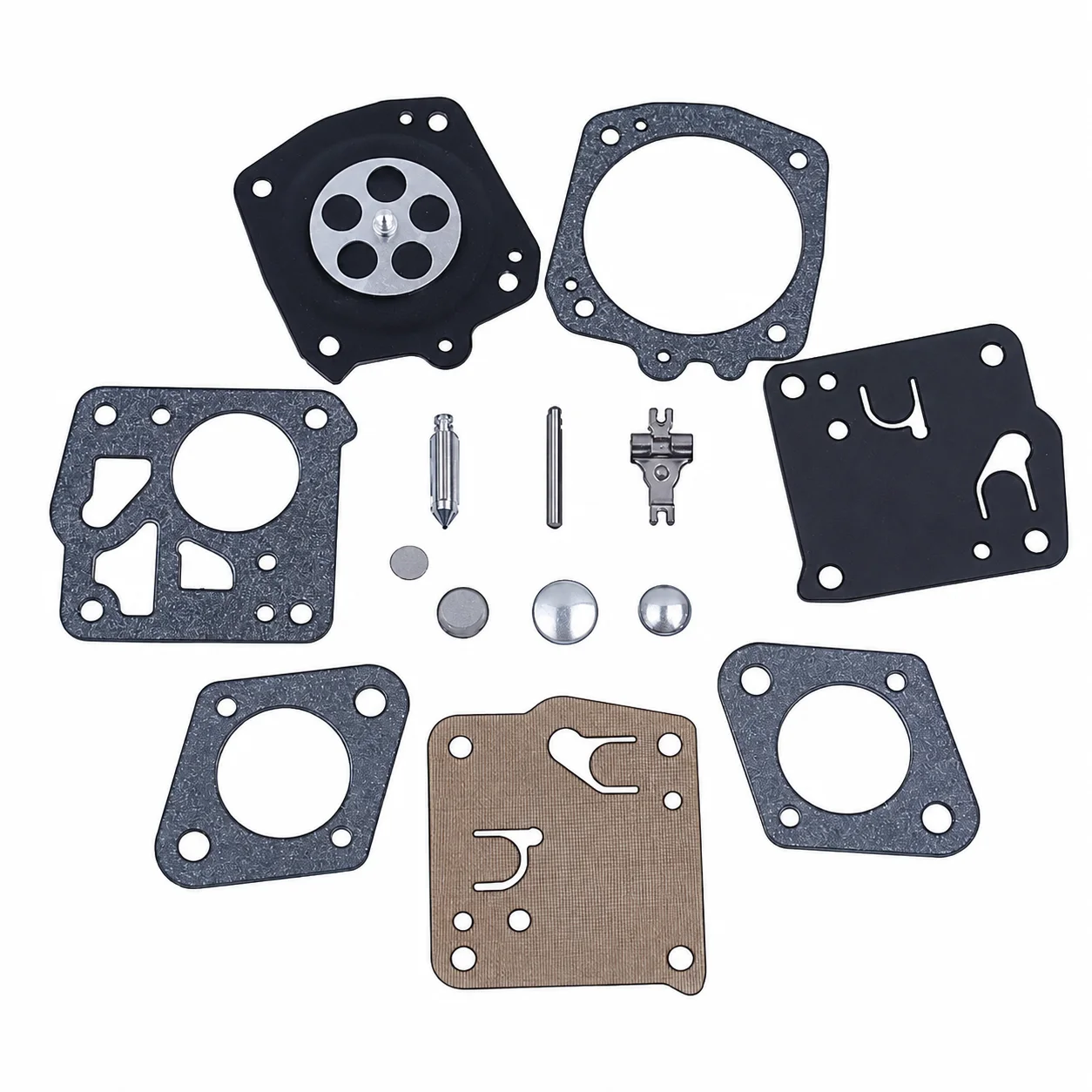 2 Pack Carb Kit For Tillotson RK-17HS Fits Homelite XL SXL915 Super XL Oleomac 261 350 481 482 Jonsered 920 930 2094 Saw Parts