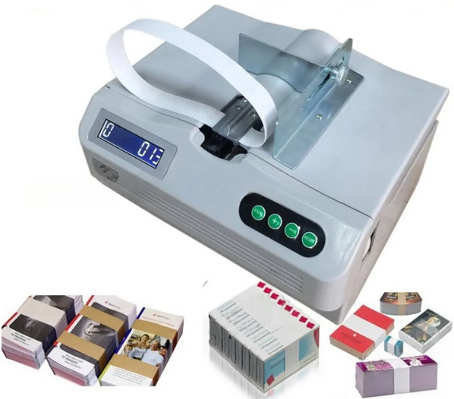 Intelligent Desktop Small Money Binder Packing Machine