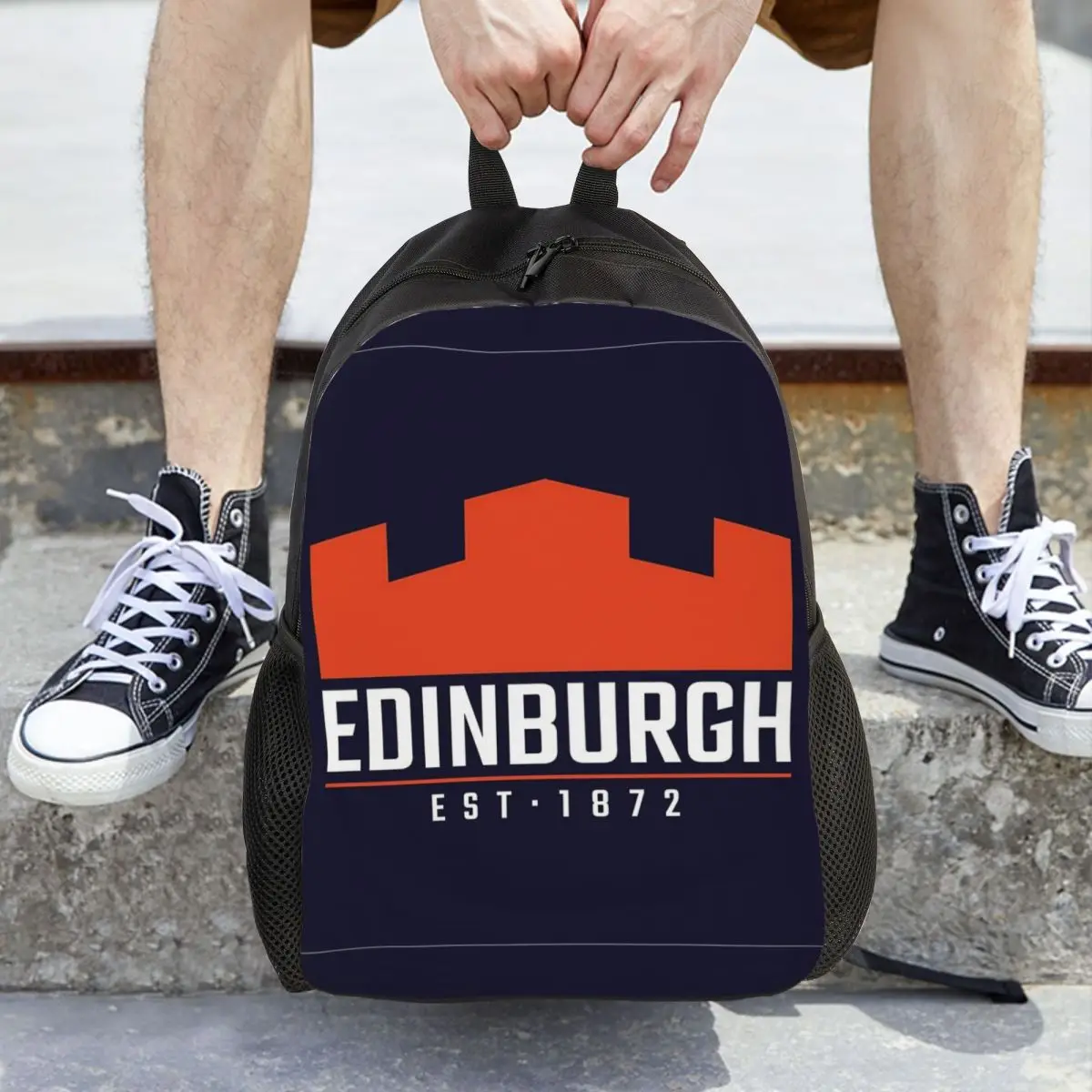 

Рюкзак The Edinburgh Rugby Logo 2, Лидер продаж, рюкзак большой емкости для мальчиков и девочек, школьная сумка, сумки на плечо для мужчин и женщин