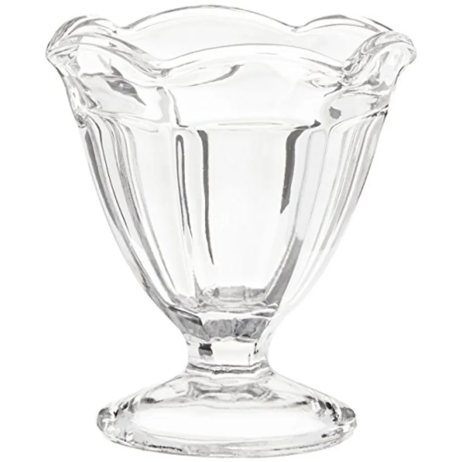 77912 Footed Sherbet/Dessert Dish, Glass, 4.5-Ounce