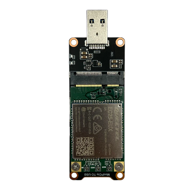 4230 5230 M.2 to USB Mini PCIe to USB Adapter Board with Enclosure, Compatible with 4G and 5G Modules RM520NGLAA EC25EFA EM06