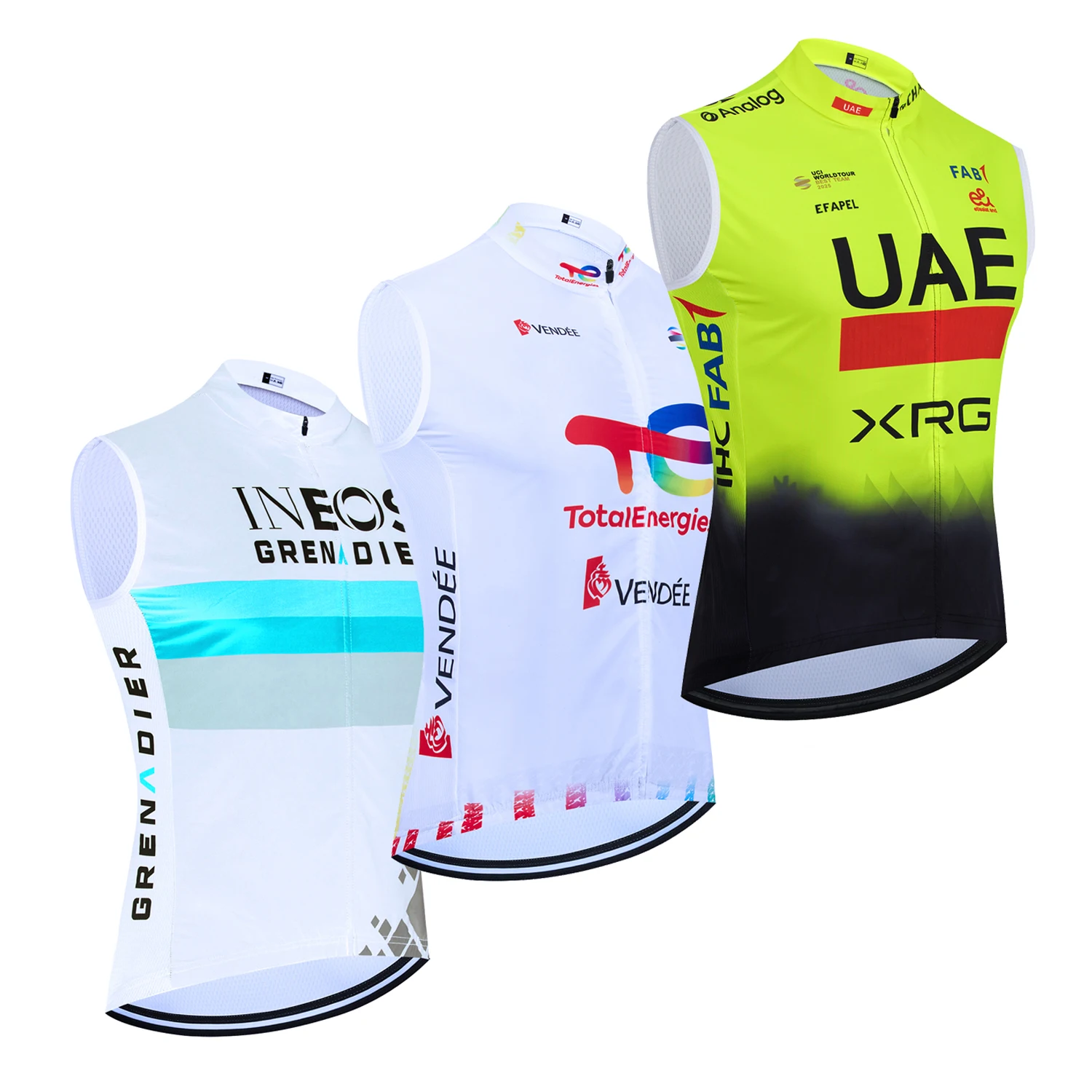 الأصفر الإمارات العربية المتحدة جيرسي سريعة الجافة فريق INEOS الدراجة سترة واقية الرجال النساء ركوب Ropa Ciclismo أكمام الدراجات جيرسي التي شيرت