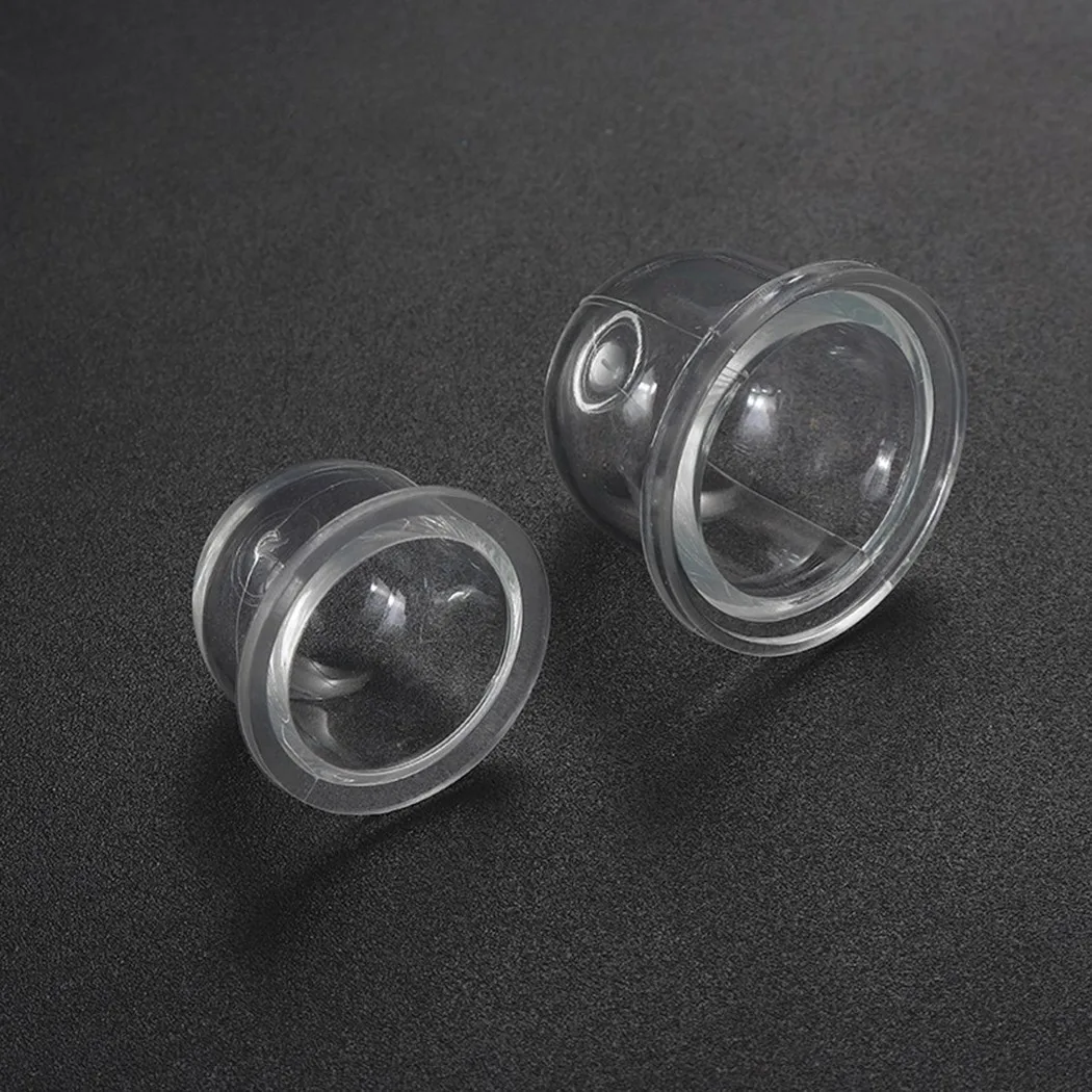 Primer de combustível lâmpadas trimmer hedge primer plástico profissional lâmpadas serras para substituição do ventilador transparente