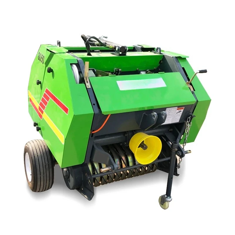 Multipurpose Hay and Straw Baling Machine Tractor Mini Hay Baler Machine Grass Round Baler