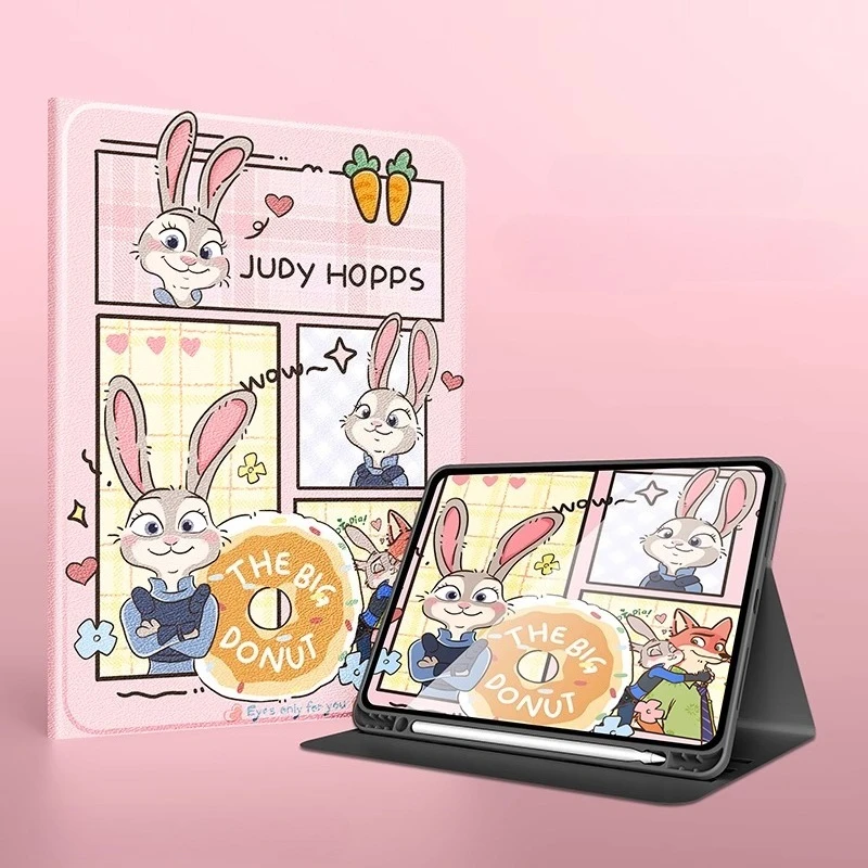 

Zootopia For SAMSUNG Tab Case Galaxy A9 8.7in S7 S8 S9 S10 S11 FE PLUS 11in 12.4in 13.1in Tablet Cover A8 10.5in Protective case