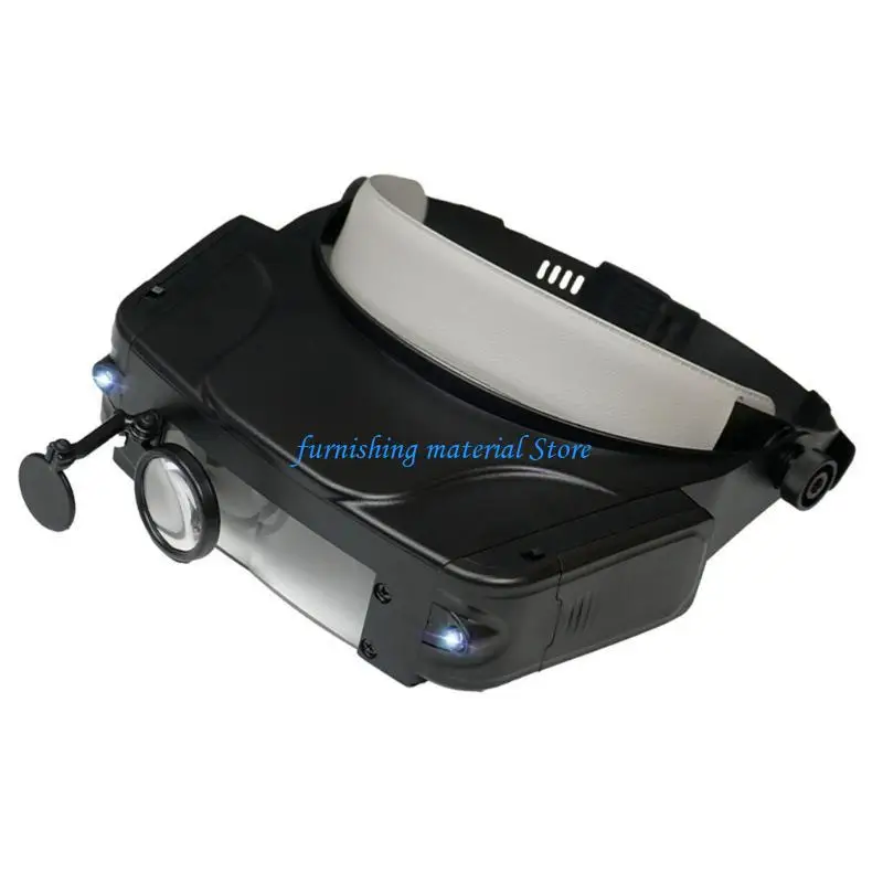 

Y5GD Ergonomic Headset Magnifier with Changeable Lense for Various Use
