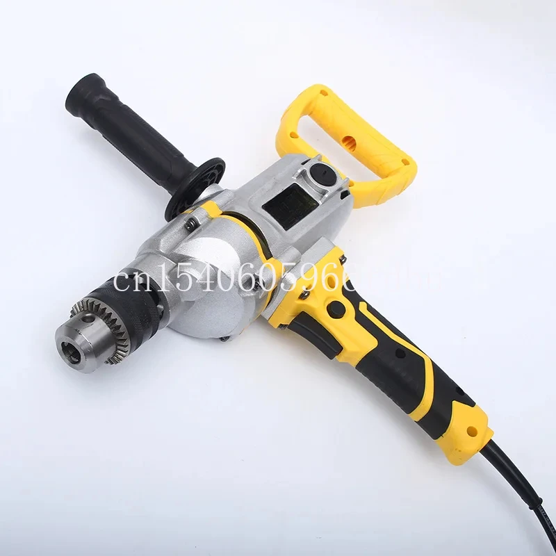 Handheld Paint Cement Mortar Food Mixing Machine 1200W 16MM High Power Electric Impact Drill Industrial Putty Powder Mixer