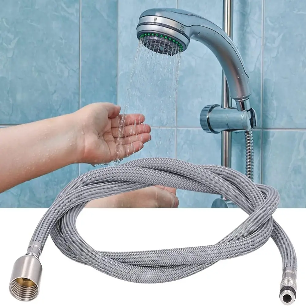 전문가용 150cm 풀아웃 수도꼭지 호스 세면대 주방 수도꼭지 부품 범용 텔레스코픽 워터 튜브 욕실용