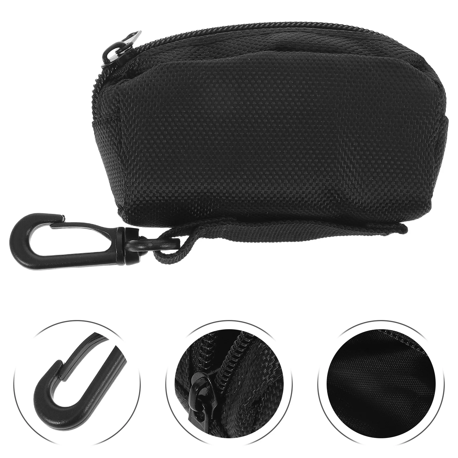 

Golf Tee Organizer Bag Efficient Essential Storage Waterproof Material Easy Attach Design for Course Practice Golf Accessory
