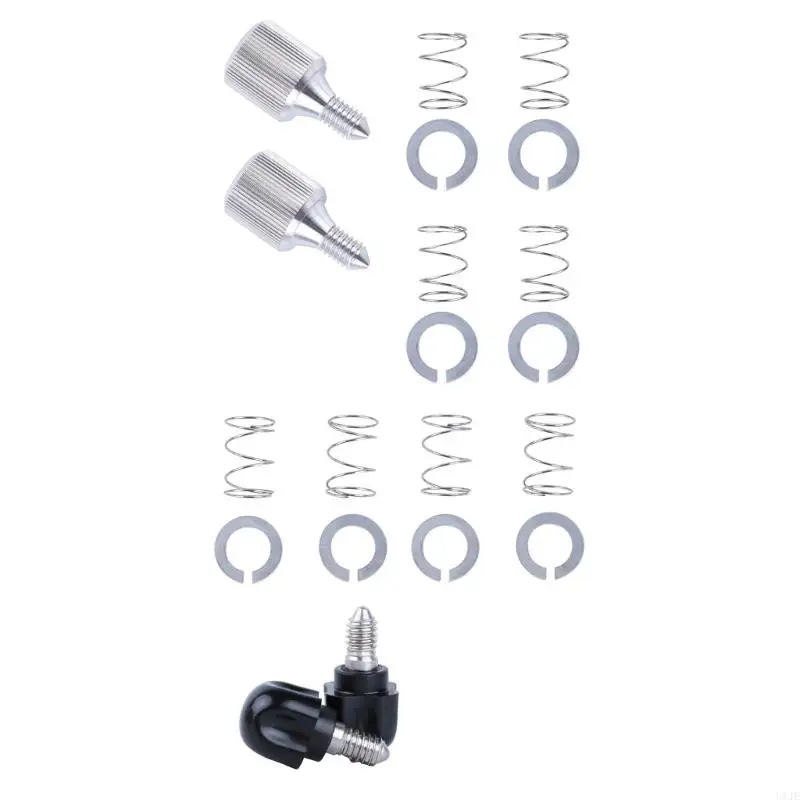 

U1JE Repair Set with Spring Washers Stainless Steel Fasteners and Plastic Knobs for Mixer Machine Replacement Parts