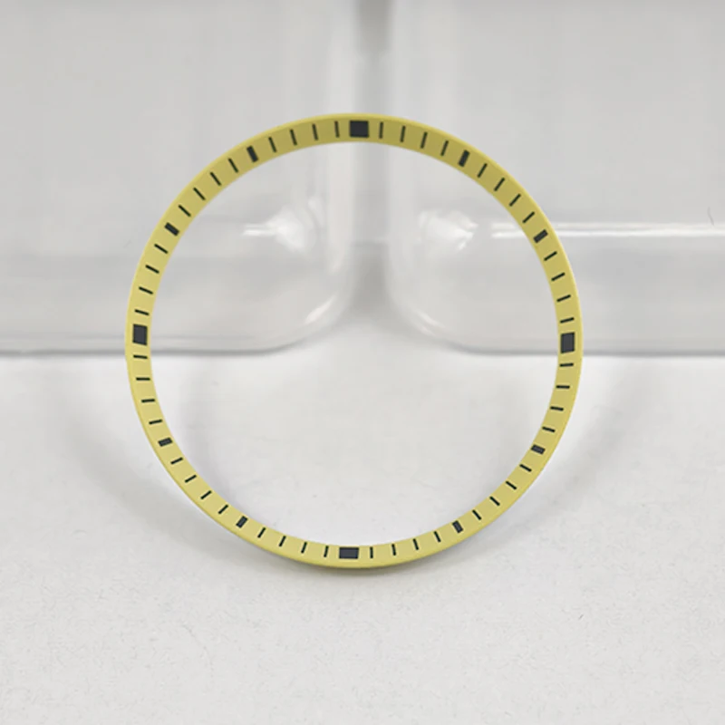 Dia 30.5mm Watch Chapter Rings Fit  For SKX007 SKX009 SRPD Case Plastics Inner Ring NH35 NH36 Movement Men's Watch Refit Parts