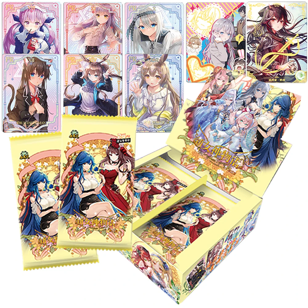 Коллекционная карта «История богини» Sunshine, милая аниме-девушка Noa Himesaka Hana Shirosaki, высококачественная игрушка-карточка, поощрительная детский подарок Коллекционная карта «История богини» Sunshine, милая аниме-девушка Noa Himesaka Hana Shirosaki, высококачественная игрушка-карточка, поощрительная детский подарок