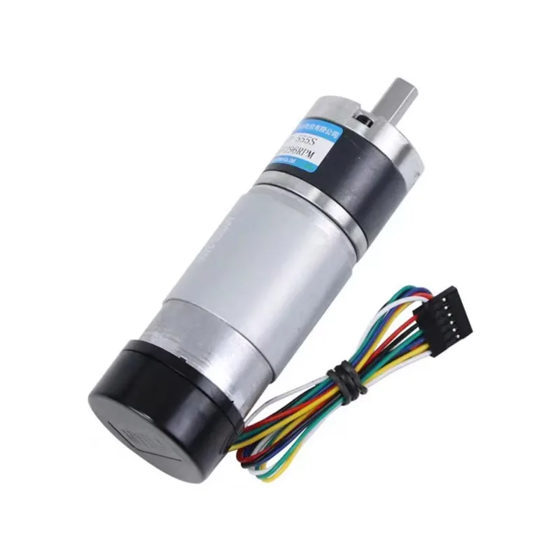 36mm DC Gear Motor Planetary Gear 12V 24V With Encoder 36GP-555 S High Torque Speed Adjustable CW CCW Electric Motor