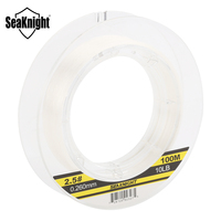 SeaKnight 100% Japan Material 50M 100M 3-100LB Fluorocarbon Fishing Lines Carbon Fiber Leader Fly Line Fast Sinking Carp Fishing