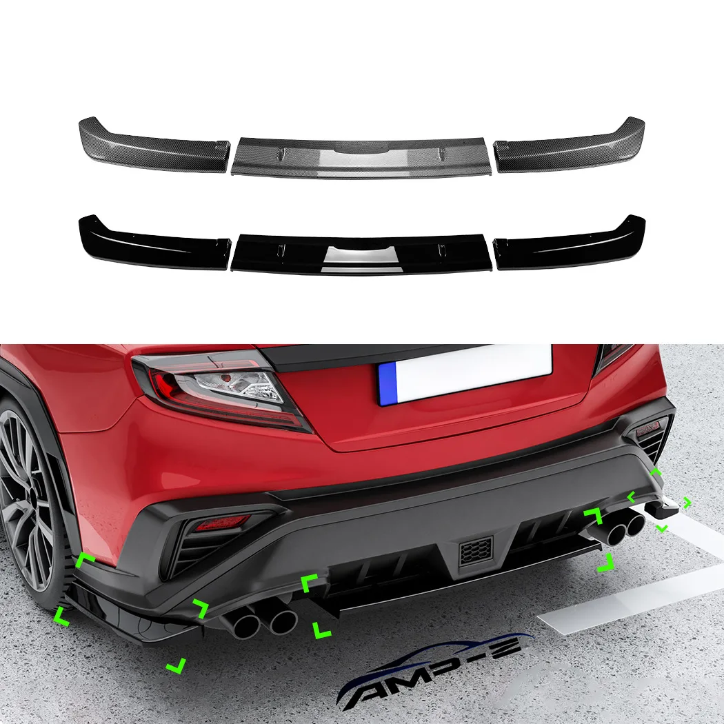 

Subaru WRX STI VB 2022 + Rear Lip Tail Lip Spoiler Wrap Angle, Retrofit Aerodynamics Kit