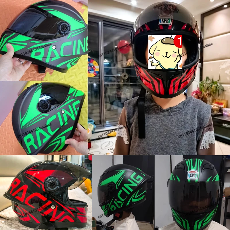 

Outdoor Sports Riding Adjustable Head Bicycle Motorcycle Helmets New Cute Children Helmet Safety Kid Full Face for Four Seasons