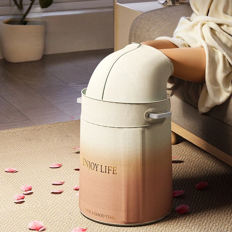 

Folding foot bath tub for home use, over the knee deep tub, portable foot bath tub