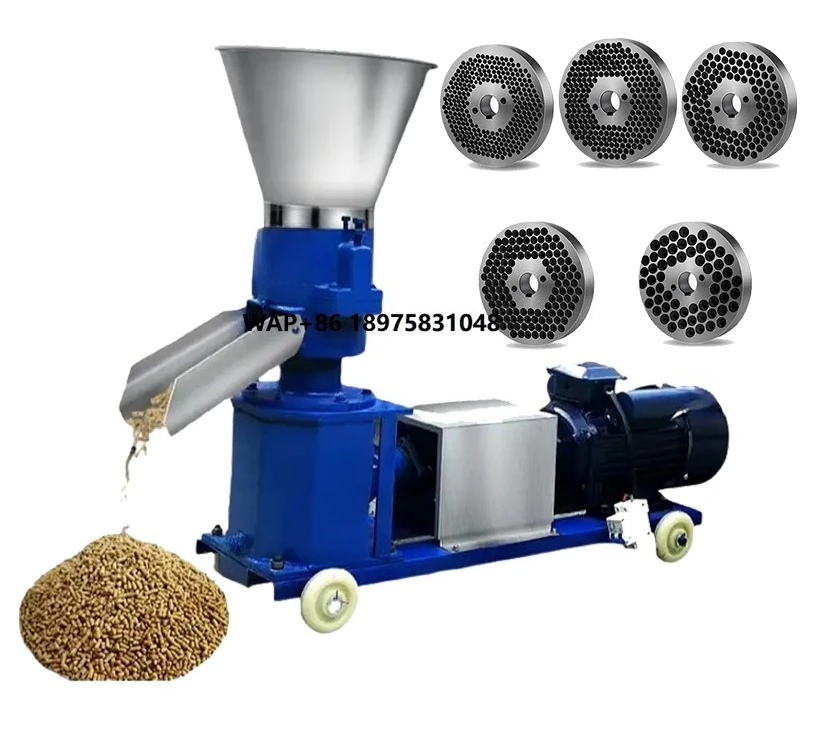 High Quality Animal Food Processing Machine Poultry Feed Pellet Feed Processing Machines Retail