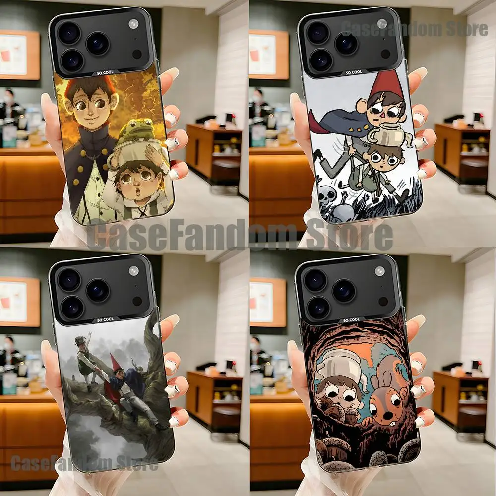 

O-Over T-The G-Garden W-Wall Black Matte Shockproof CoverPhone Case For iPhone 17,16,15,14,13,12,11,Pro,Max,Plus