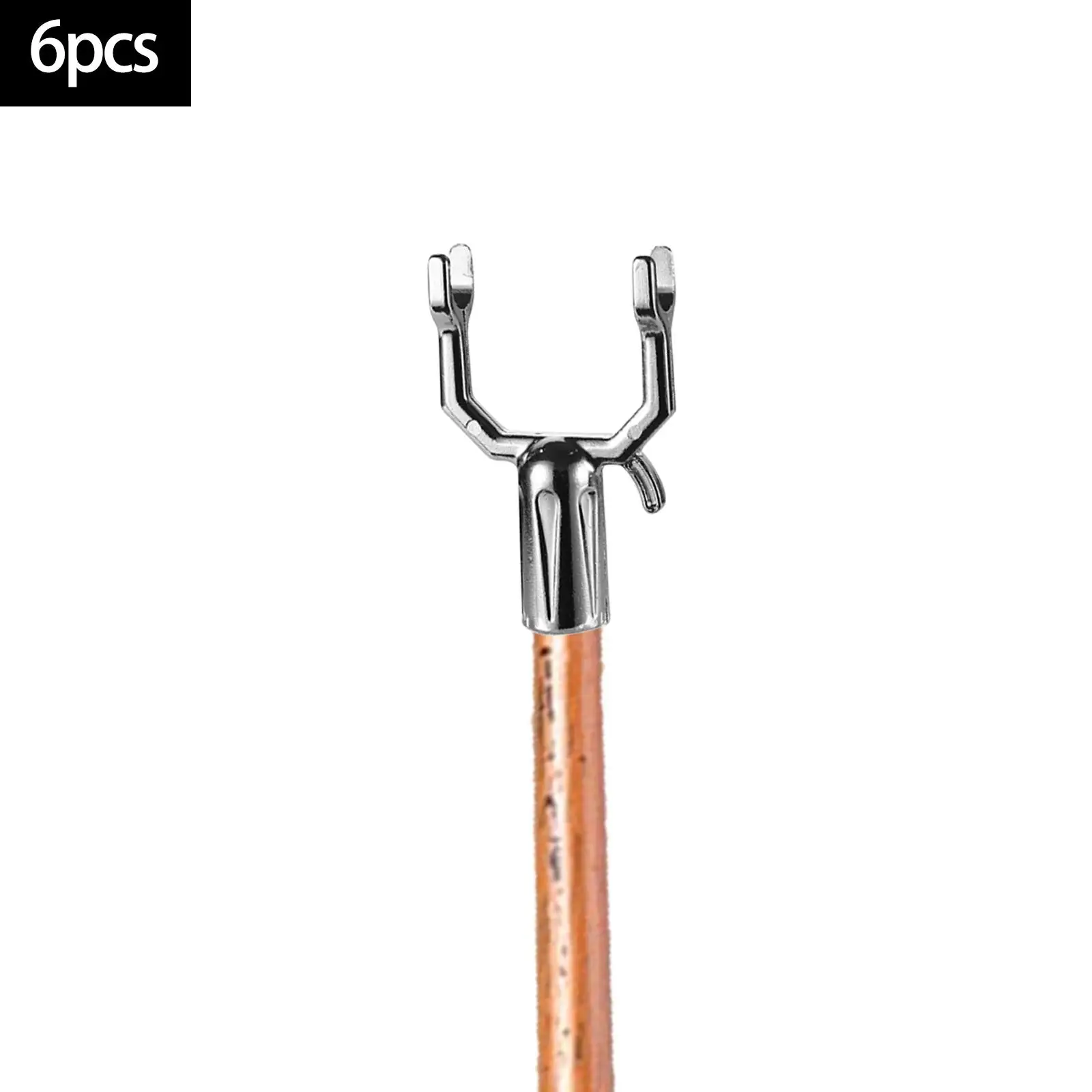 Durable Aluminum Alloy Clothes Fork Balcony Tool Laundry Sticks Windproof Support for Clothesline and Indoor Hanging