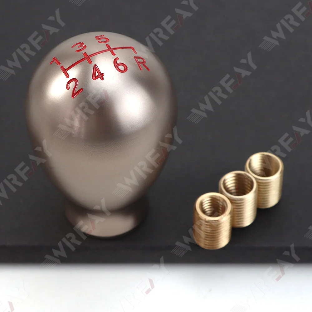 TYPE-R شكل قطرة الماء الألومنيوم التحول المقبض 5/6 سرعة سباق والعتاد التحول المقبض 12-10-8 مللي متر