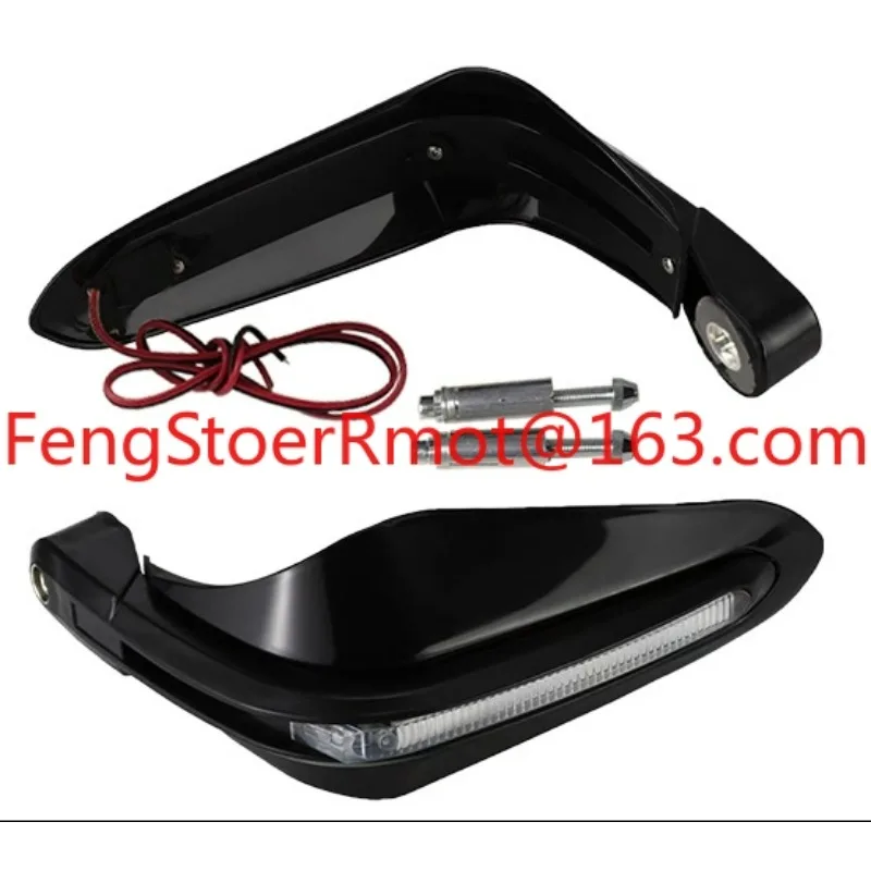 

Motorcycle Off-Road Accessory Handguard with LED Turn Signal Light Refitted Brake Levers