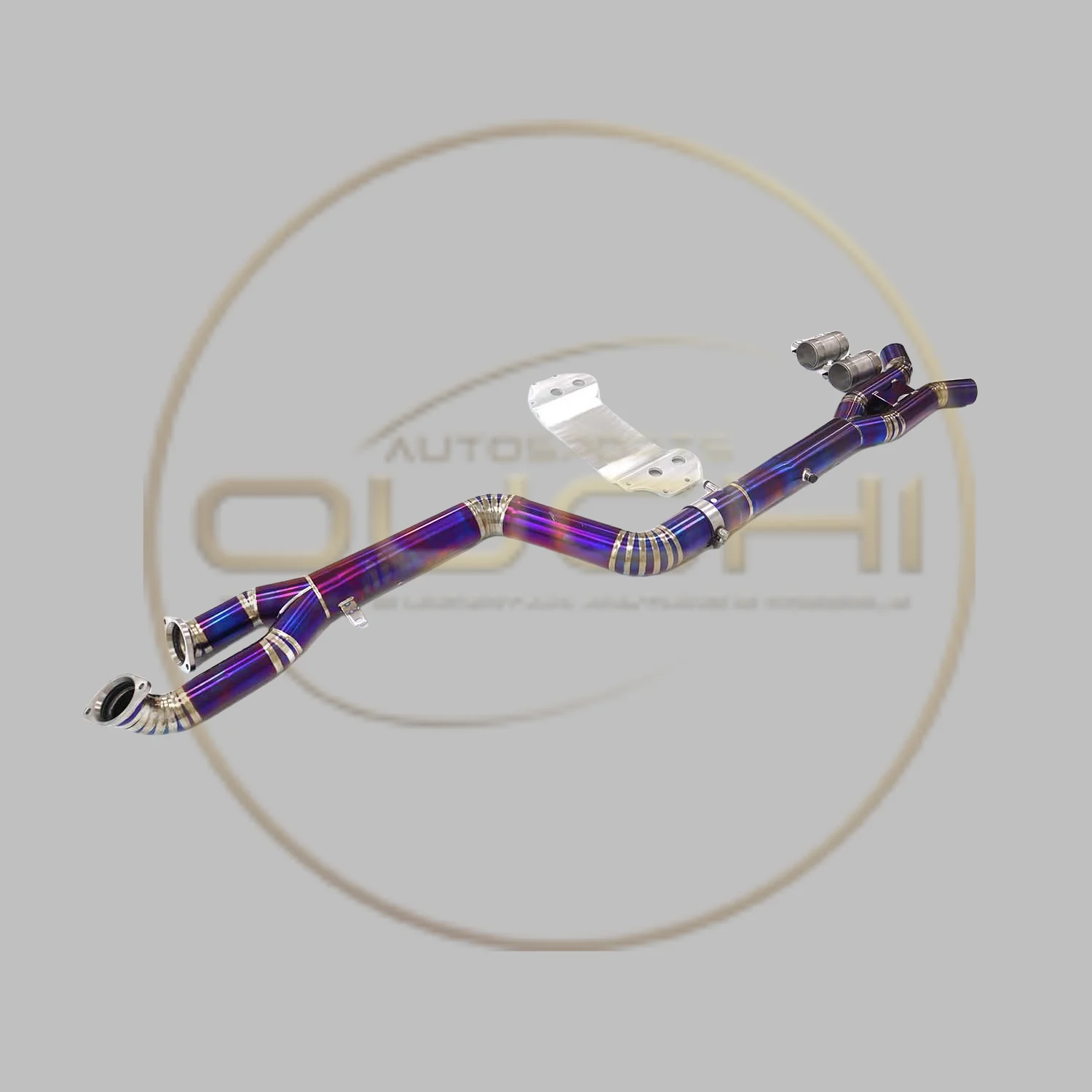 

OUCHI Factory direct sales Titanium Alloy Middle pipe For BMW M2 G87 Racing Exhaust System Exhaust Pipe