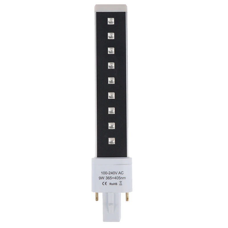 

9W 9LEDS Electronic Phototherapy LED Lamp Light Bulb For Nail Art UV Gel Dryer