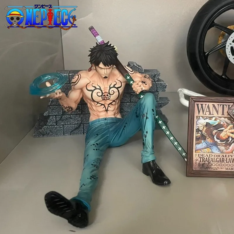 9cm Anime Figure One Piece Trafalgar Law Action Figurine Pvc Statue Model Collectible For Childrens Gifts Decorations Doll Toys