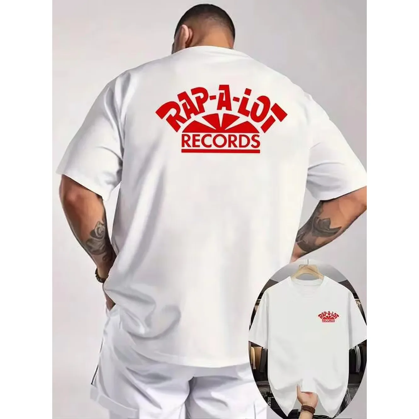 New Casual Summer T-Shirt For Men With A Ribbed Round Neck And Short Sleeves, Made Of Knitted Fabric, Refreshing And Comfortable, With Double-Sided Pr