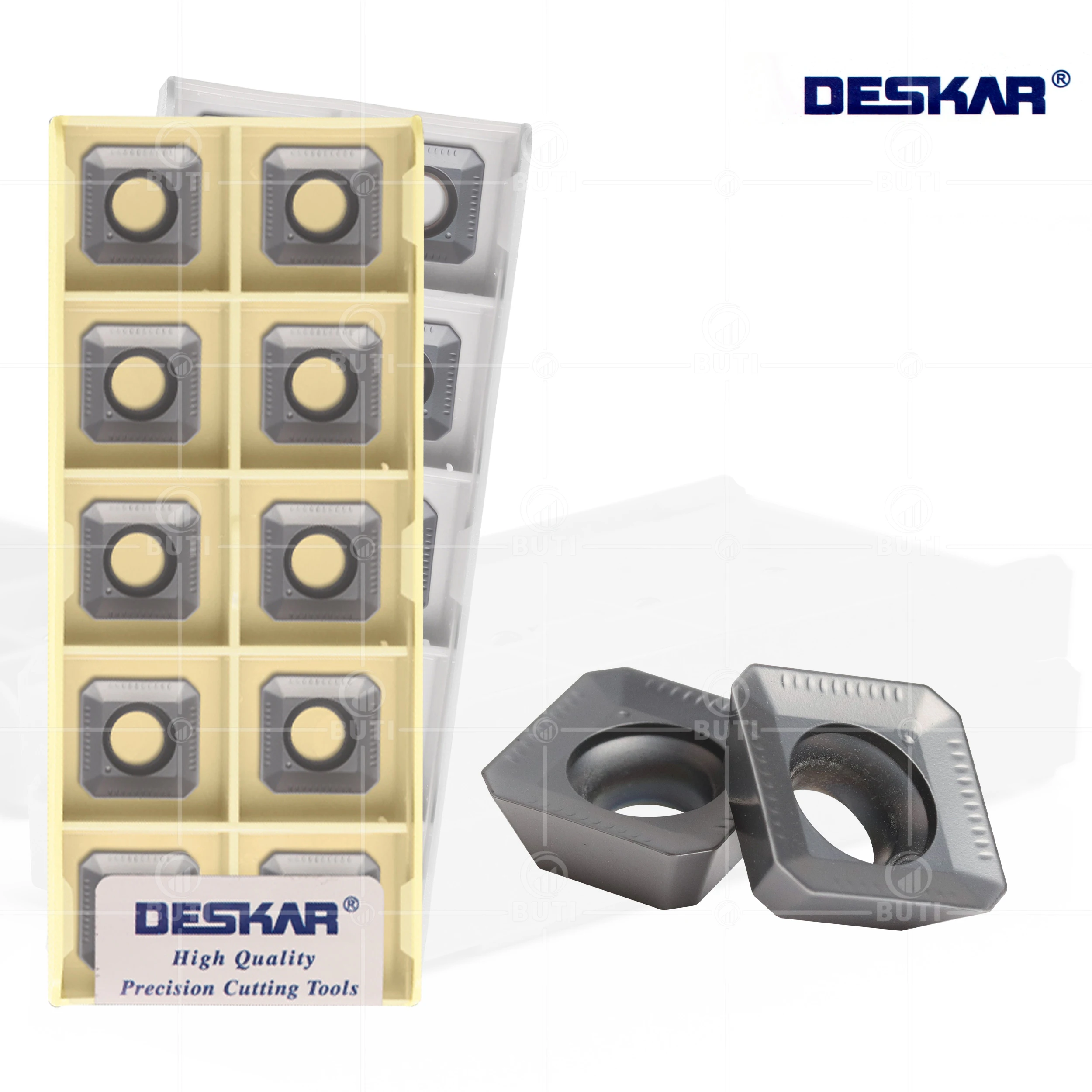 DESKAR 100% الأصلي SEKT1204AFTN-XM LF6018 SEKT1204AFTN-XM LDA طحن إدراج تحول أدوات كربيد شفرة مخرطة باستخدام الحاسب الآلي أداة