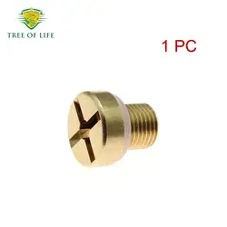 Coolant Radiator Hose Bleed Vent Screw Plug Bleeding For BMW 3 Series E30 E36 E46 Mini Cooling System Brass Screw 17110141325