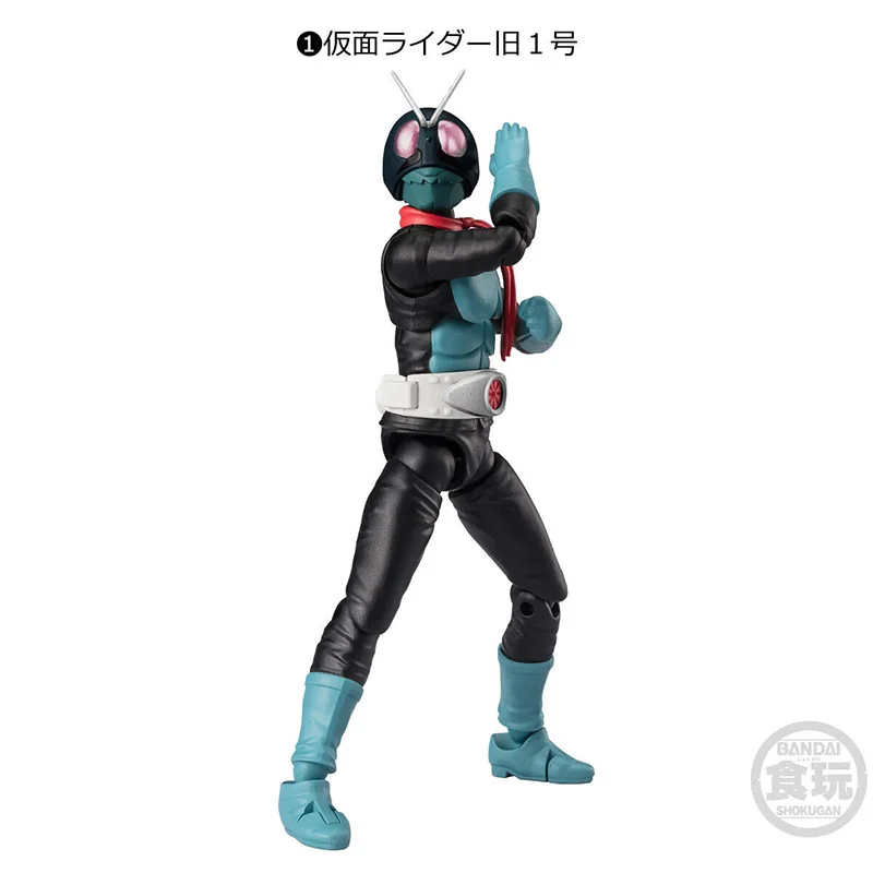 В наличии BANDAI Original Kamen Rider Shokugan SHODO-XX 10 Old No 1 No 2 Mezool Water System Аниме Фигурка Модель Игрушка в подарок Дети